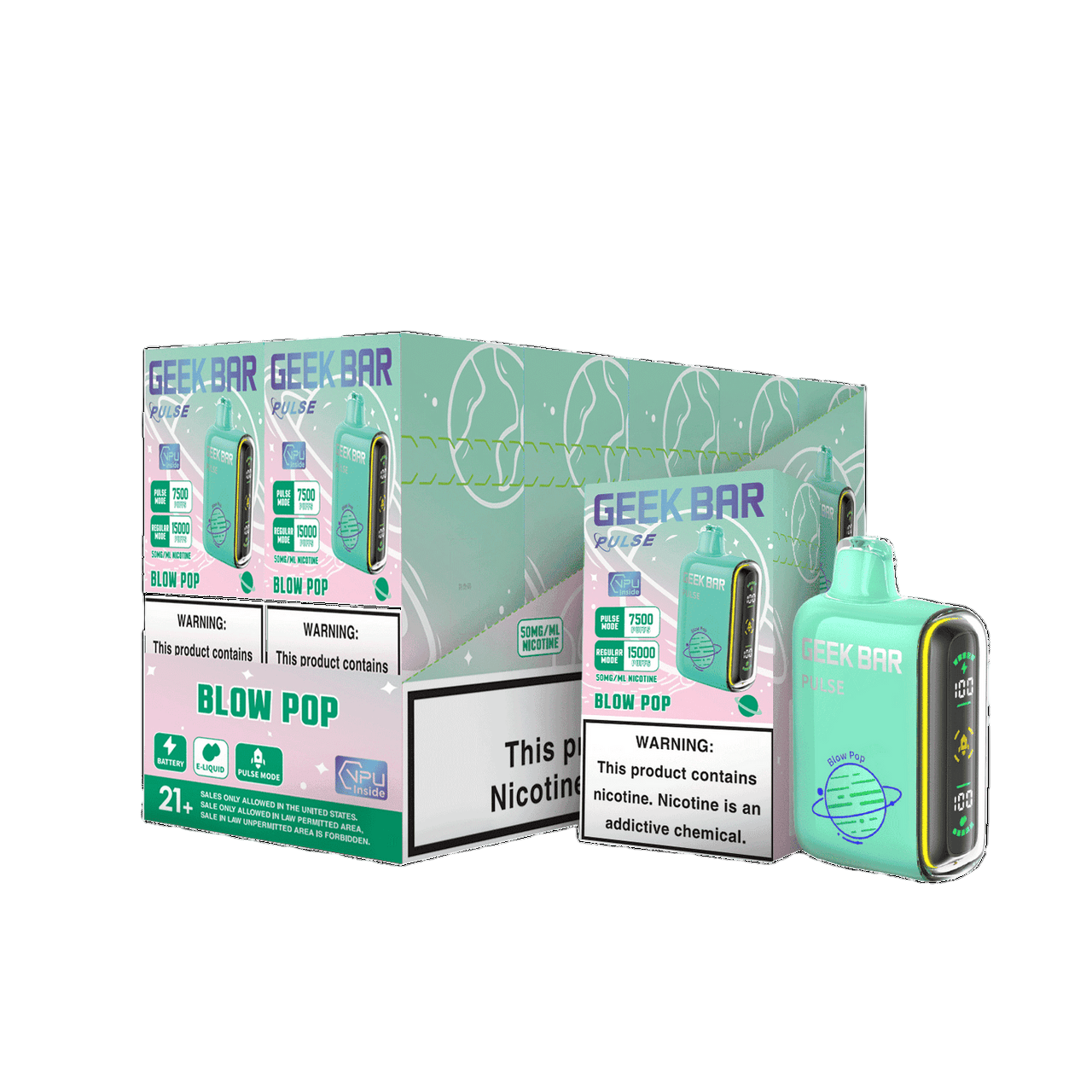 GEEK BAR PULSE 15000 PUFFS DISPOSABLE VAPE