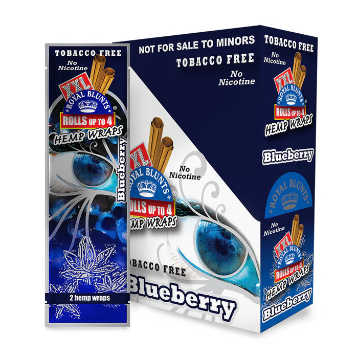 ROYAL BLUNTS - UP TO 4 HEMP WRAPS