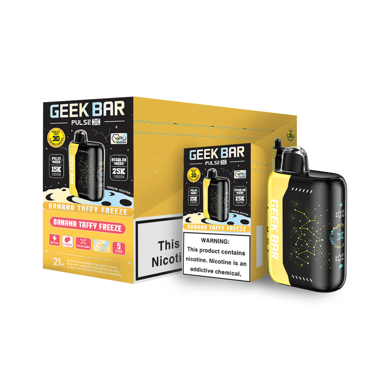 GEEK BAR PULSE X 25,000 PUFFS DISPOSABLE VAPE