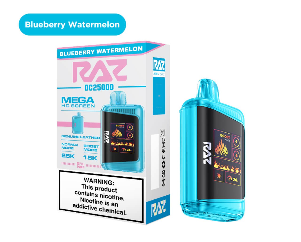 RAZ DC25000 Disposable Vape | 25k Puffs