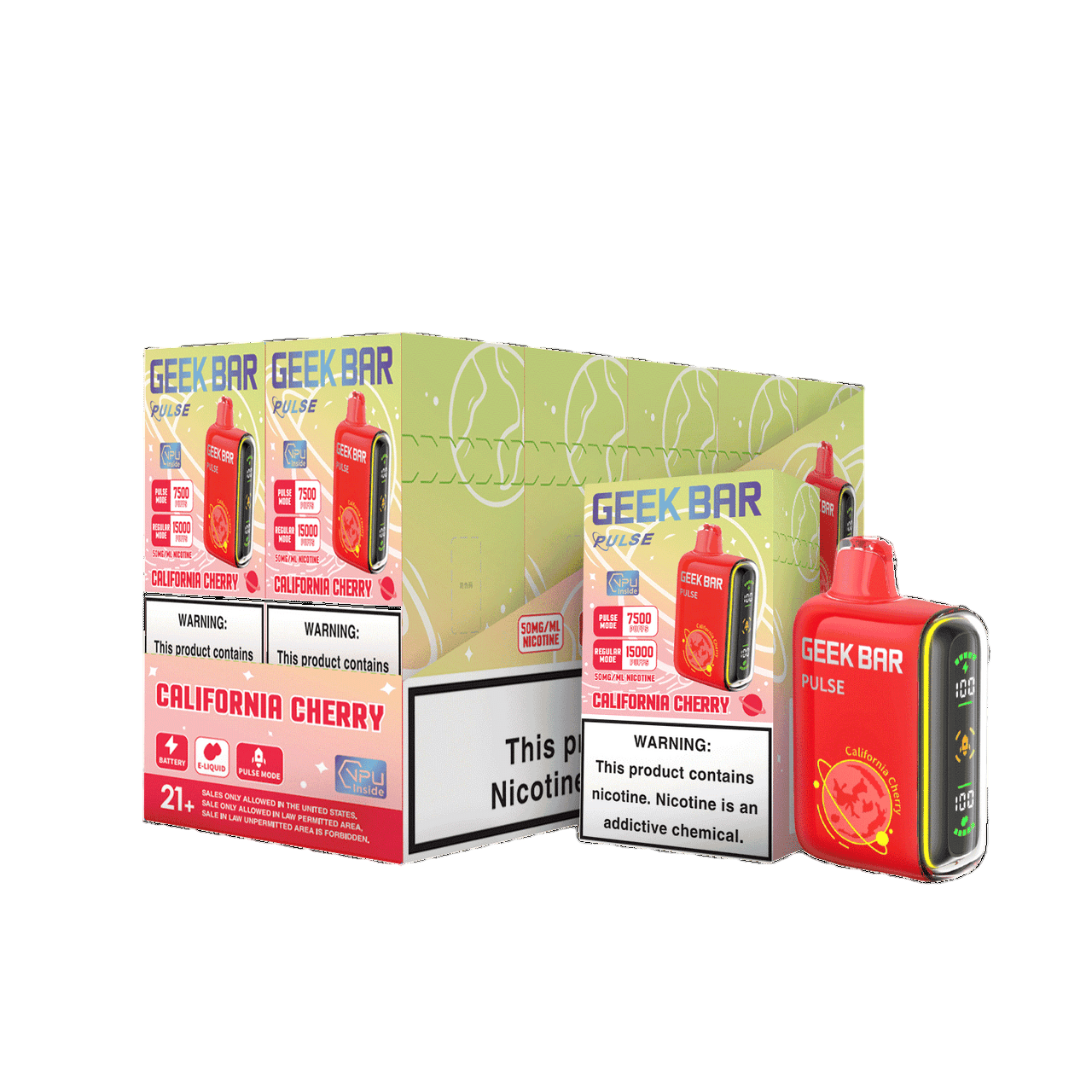 GEEK BAR PULSE 15000 PUFFS DISPOSABLE VAPE