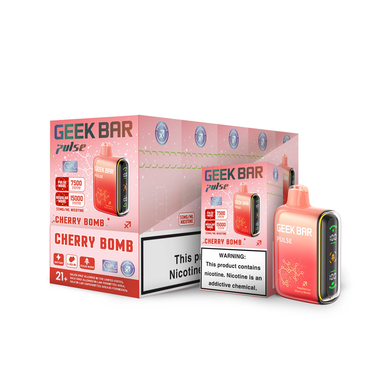 GEEK BAR PULSE 15000 PUFFS DISPOSABLE VAPE