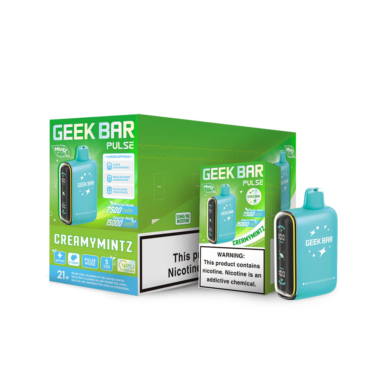 GEEK BAR PULSE 15000 PUFFS DISPOSABLE VAPE