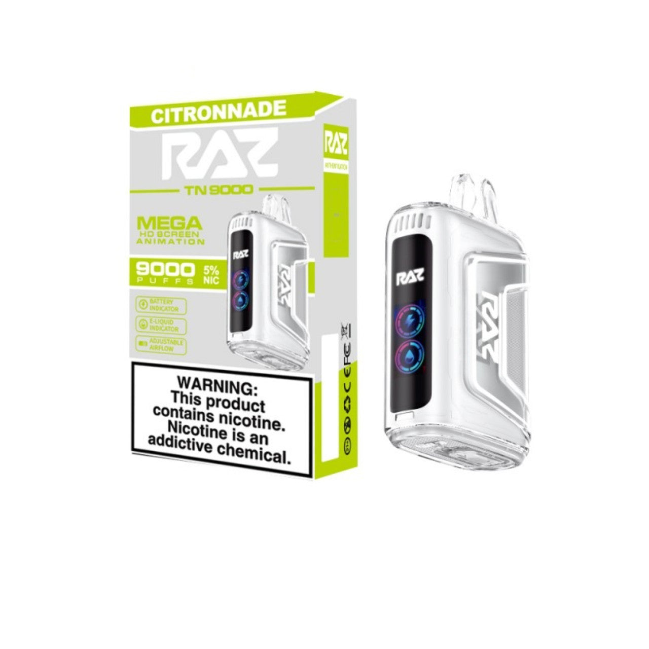 RAZ TN9000 9000 Puffs Disposable Vape