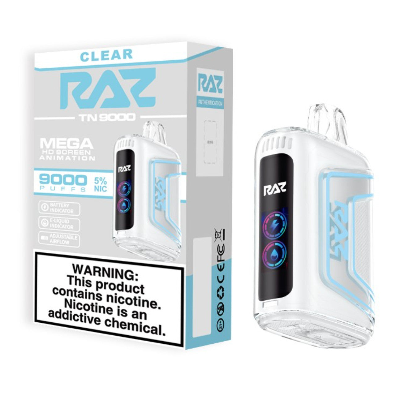 RAZ TN9000 9000 Puffs Disposable Vape