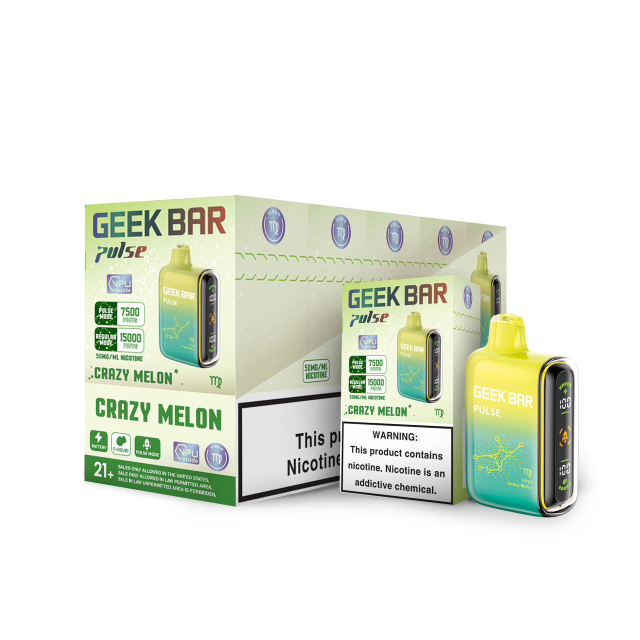 GEEK BAR PULSE 15000 PUFFS DISPOSABLE VAPE