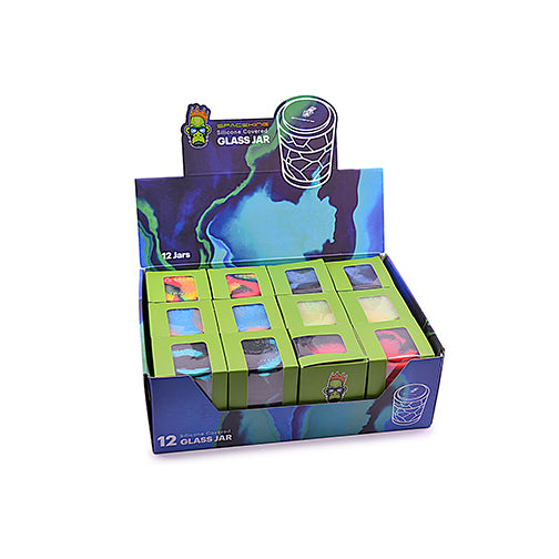 Space King - Stackable Sili Glass Jar