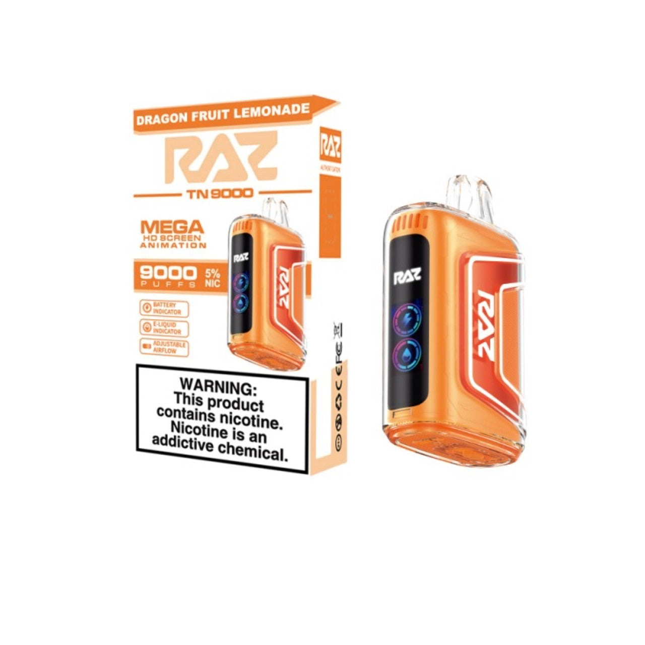 RAZ TN9000 9000 Puffs Disposable Vape