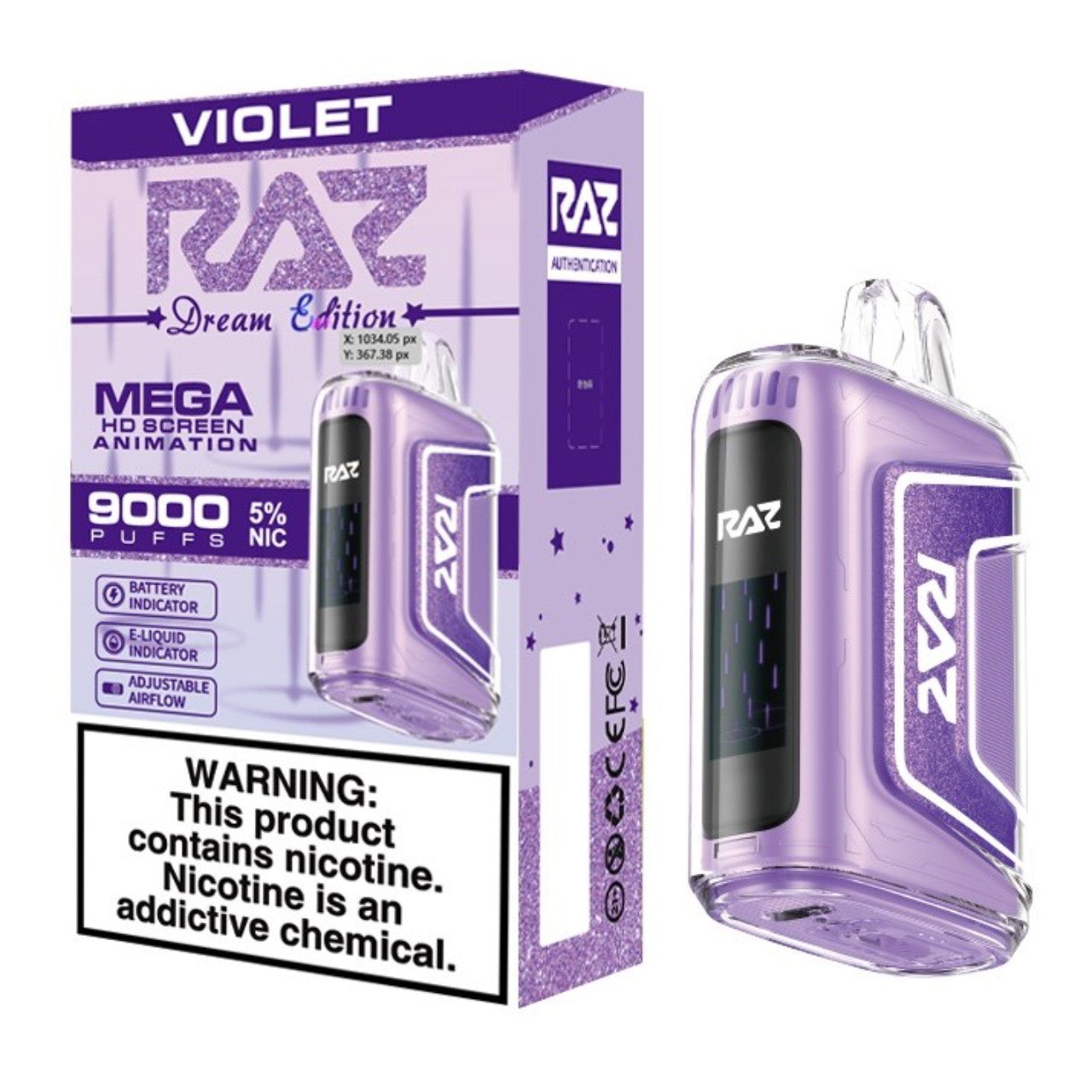 RAZ TN9000 9000 Puffs Disposable Vape