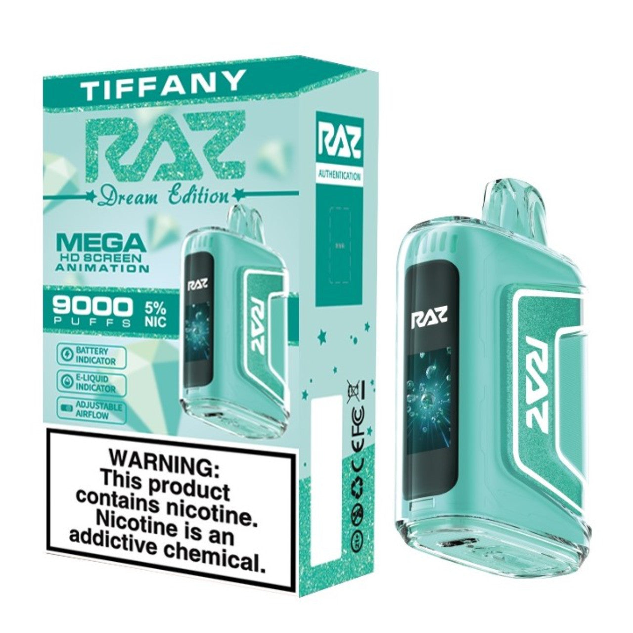RAZ TN9000 9000 Puffs Disposable Vape