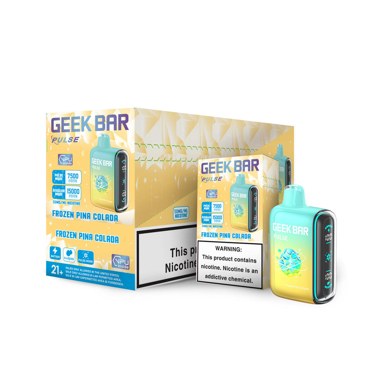 GEEK BAR PULSE 15000 PUFFS DISPOSABLE VAPE