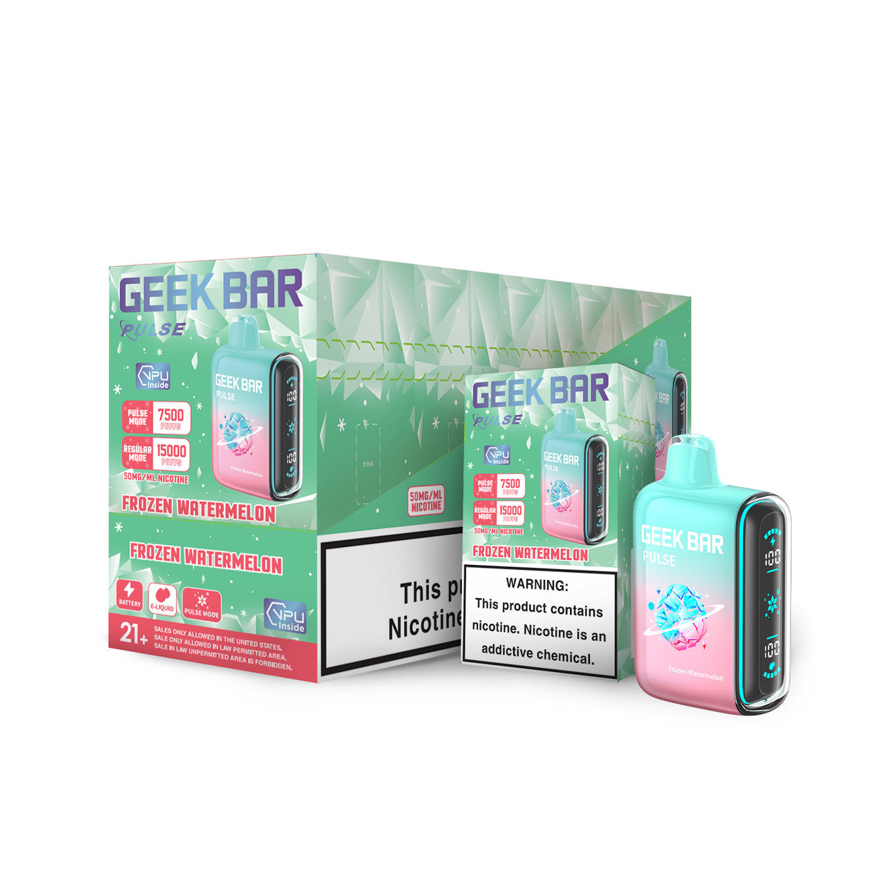 GEEK BAR PULSE 15000 PUFFS DISPOSABLE VAPE