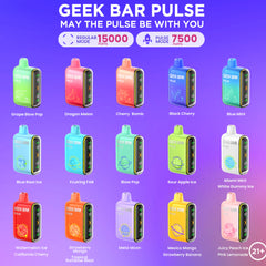 GEEK BAR PULSE 15000 PUFFS DISPOSABLE VAPE