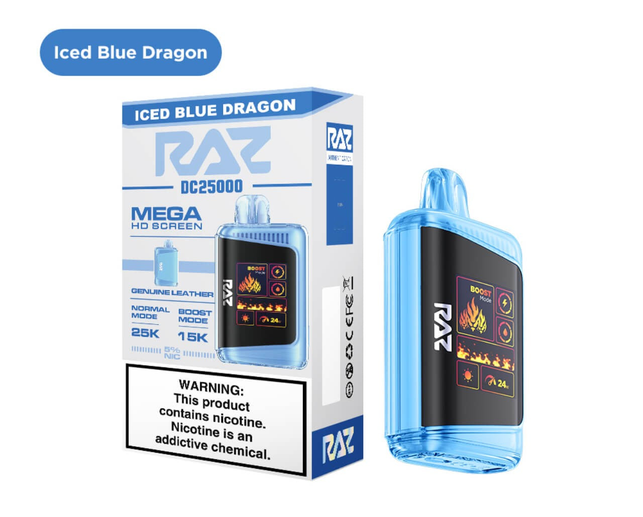 RAZ DC25000 Disposable Vape | 25k Puffs