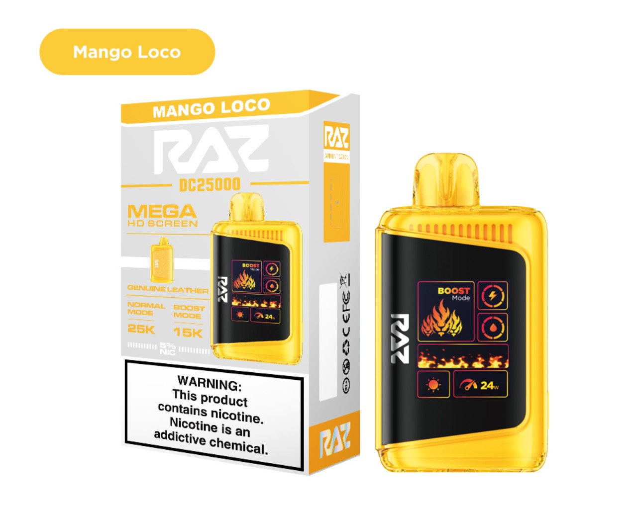 RAZ DC25000 Disposable Vape | 25k Puffs