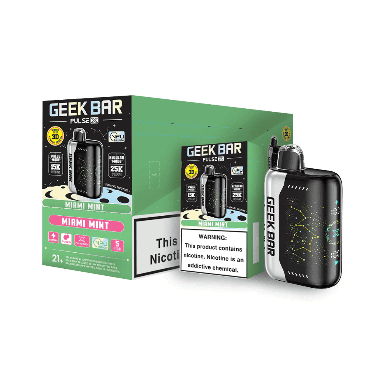 GEEK BAR PULSE X 25,000 PUFFS DISPOSABLE VAPE