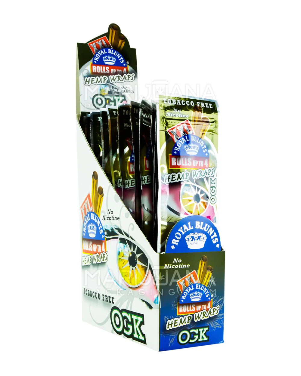 ROYAL BLUNTS - UP TO 4 HEMP WRAPS