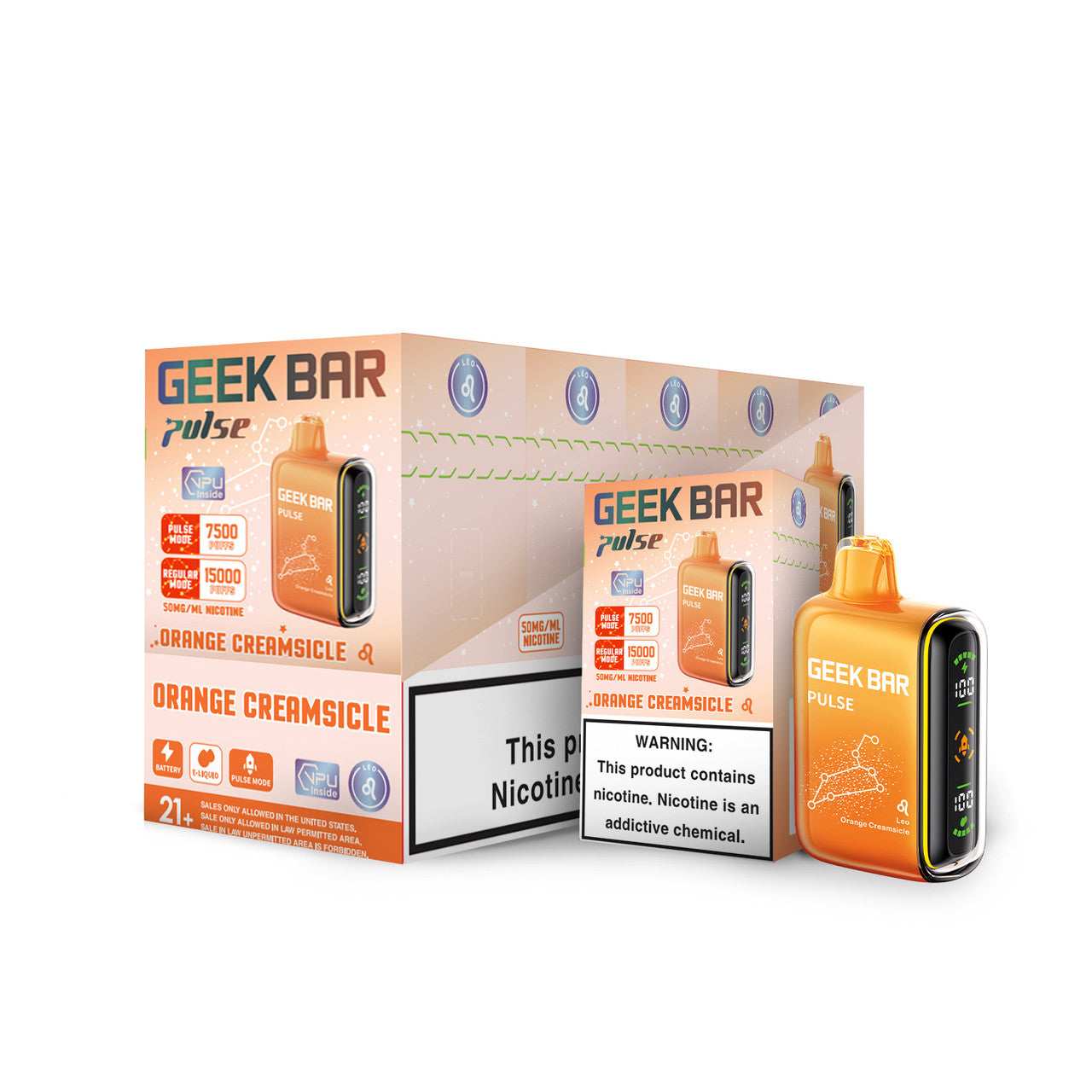 GEEK BAR PULSE 15000 PUFFS DISPOSABLE VAPE