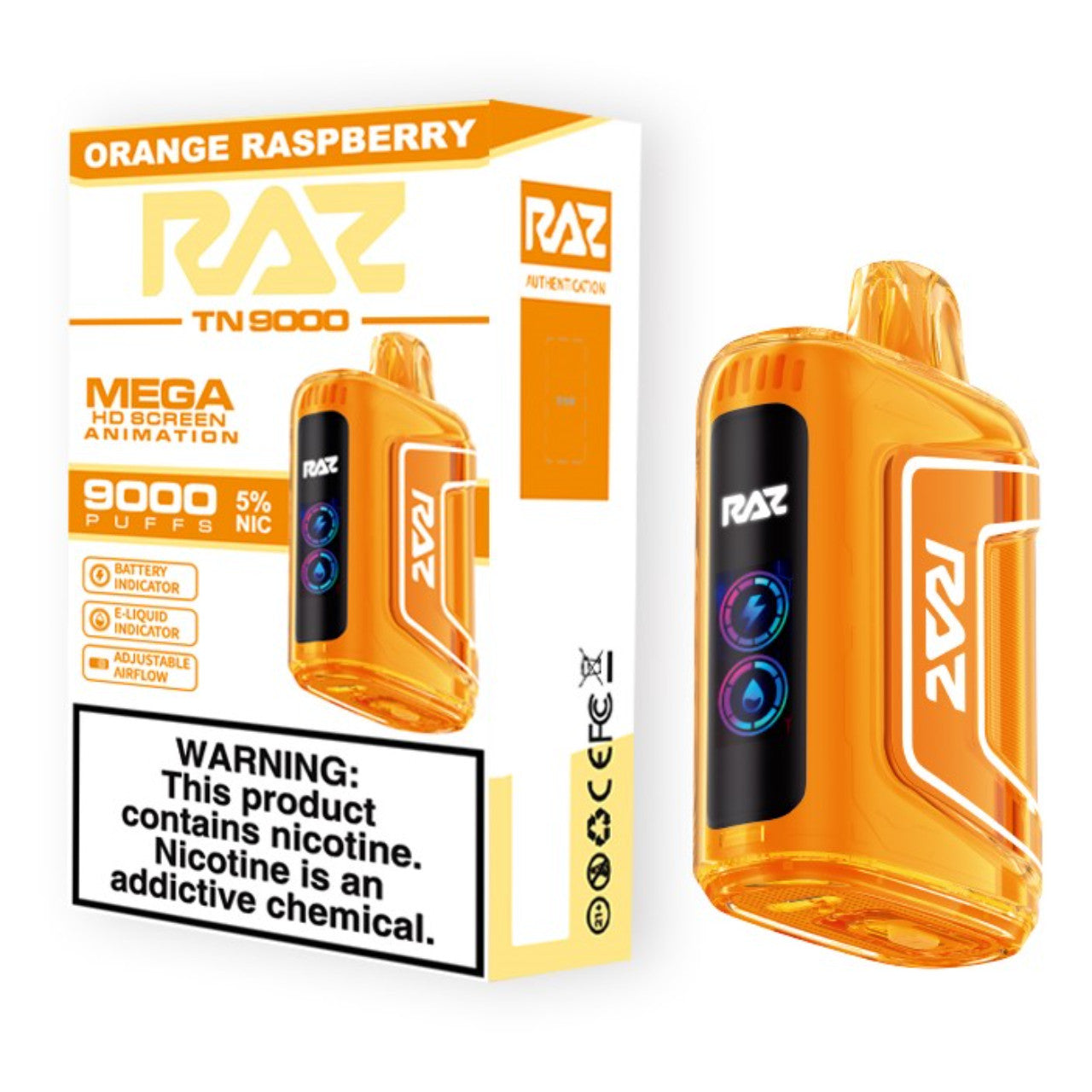 RAZ TN9000 9000 Puffs Disposable Vape