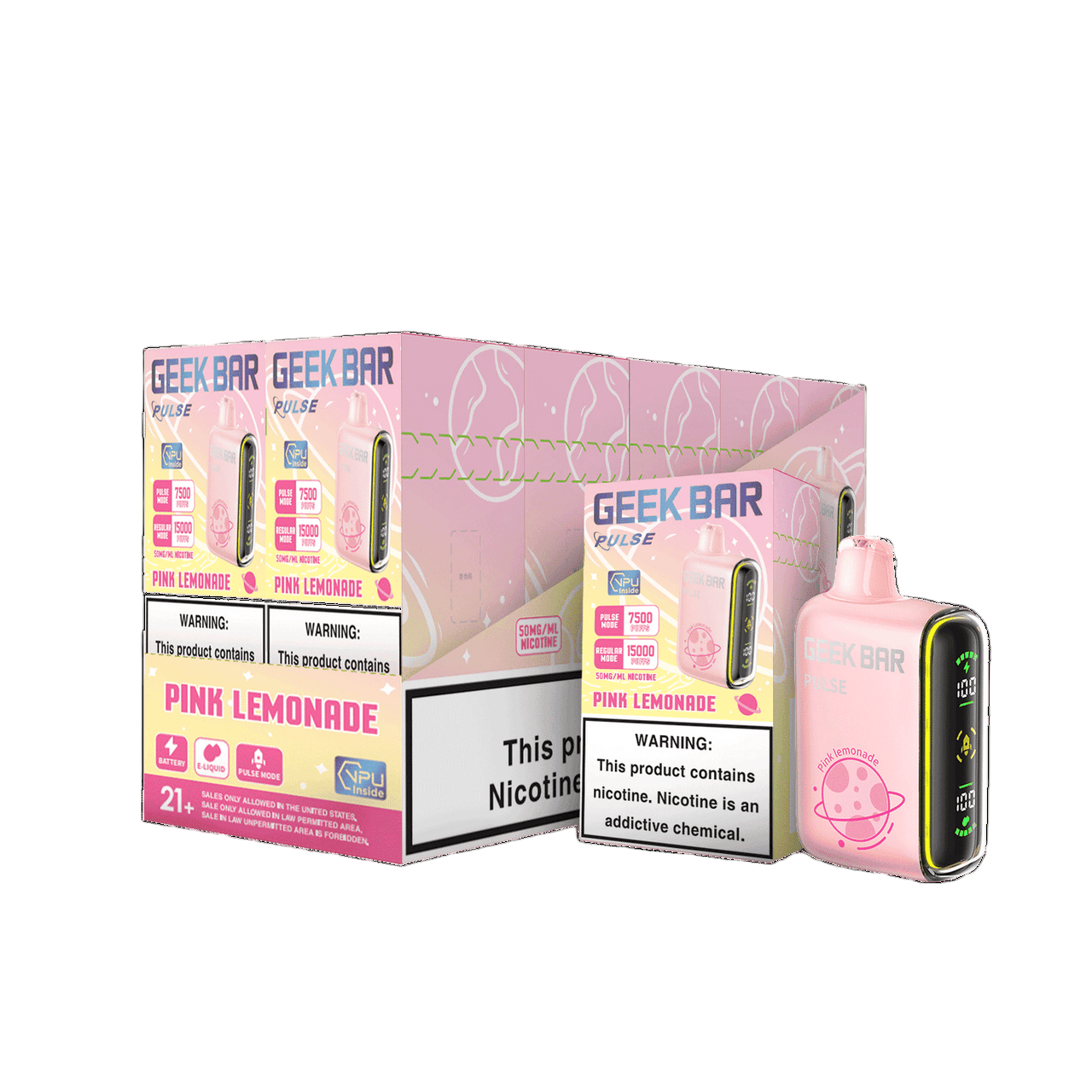 GEEK BAR PULSE 15000 PUFFS DISPOSABLE VAPE
