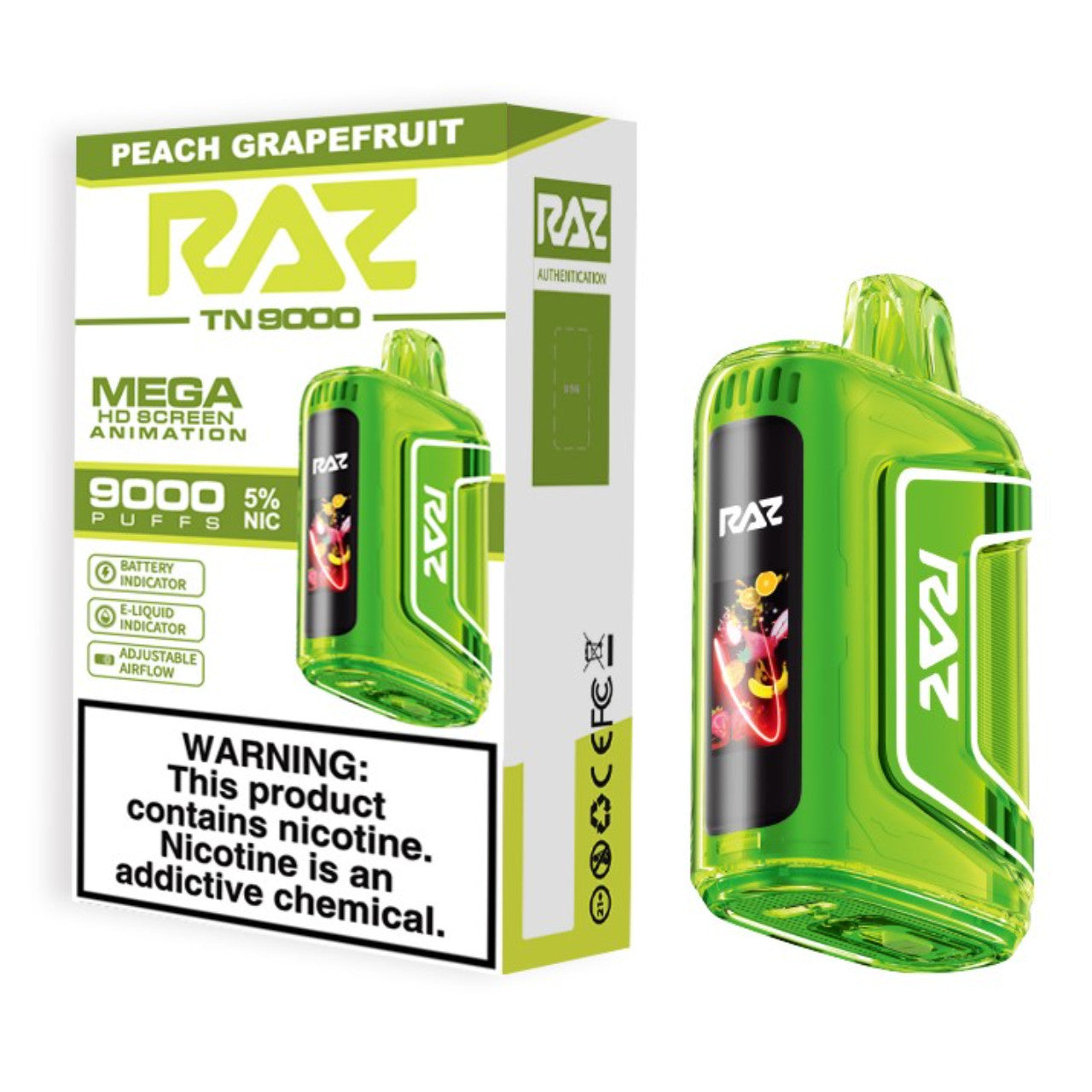 RAZ TN9000 9000 Puffs Disposable Vape