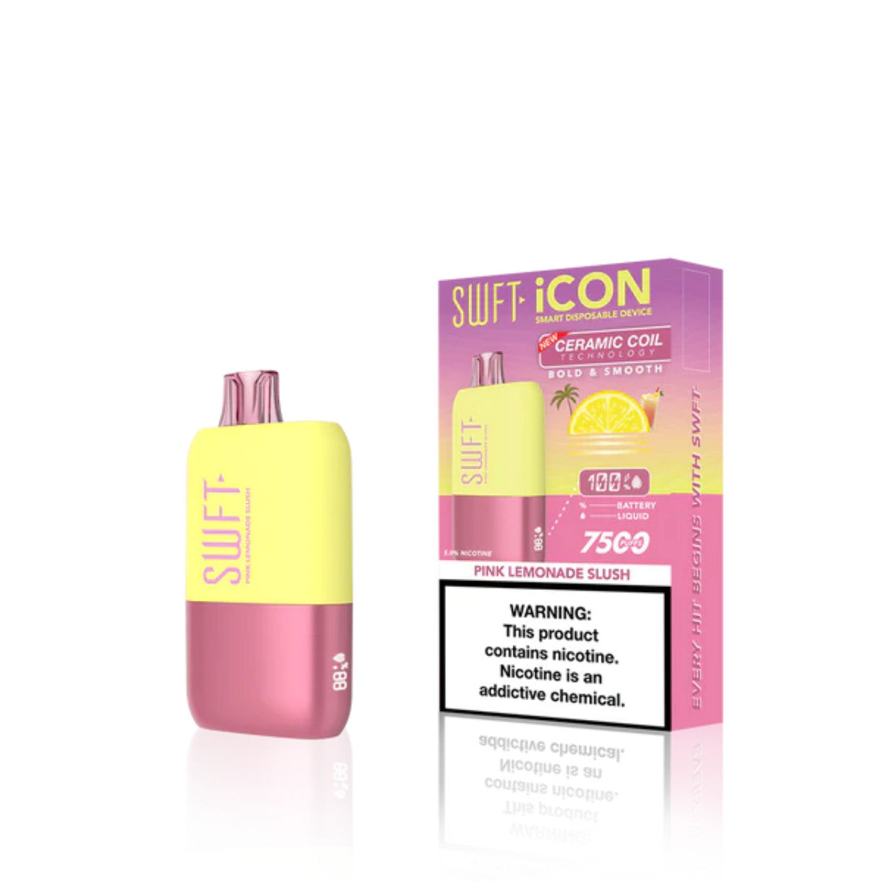 SWFT ICON 7500 PUFFS DISPOSABLE VAPE