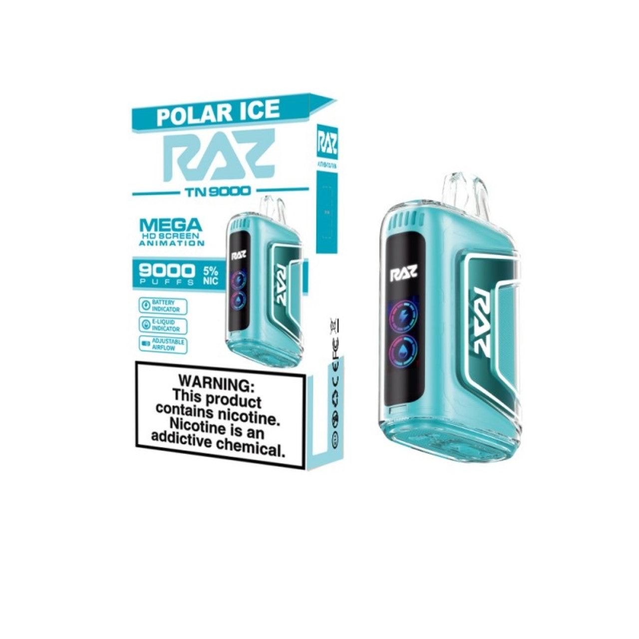 RAZ TN9000 9000 Puffs Disposable Vape