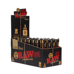 Raw Cone Black Classic Slow Burning Papers King Size