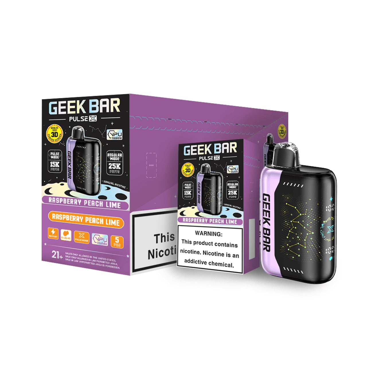 GEEK BAR PULSE X 25,000 PUFFS DISPOSABLE VAPE
