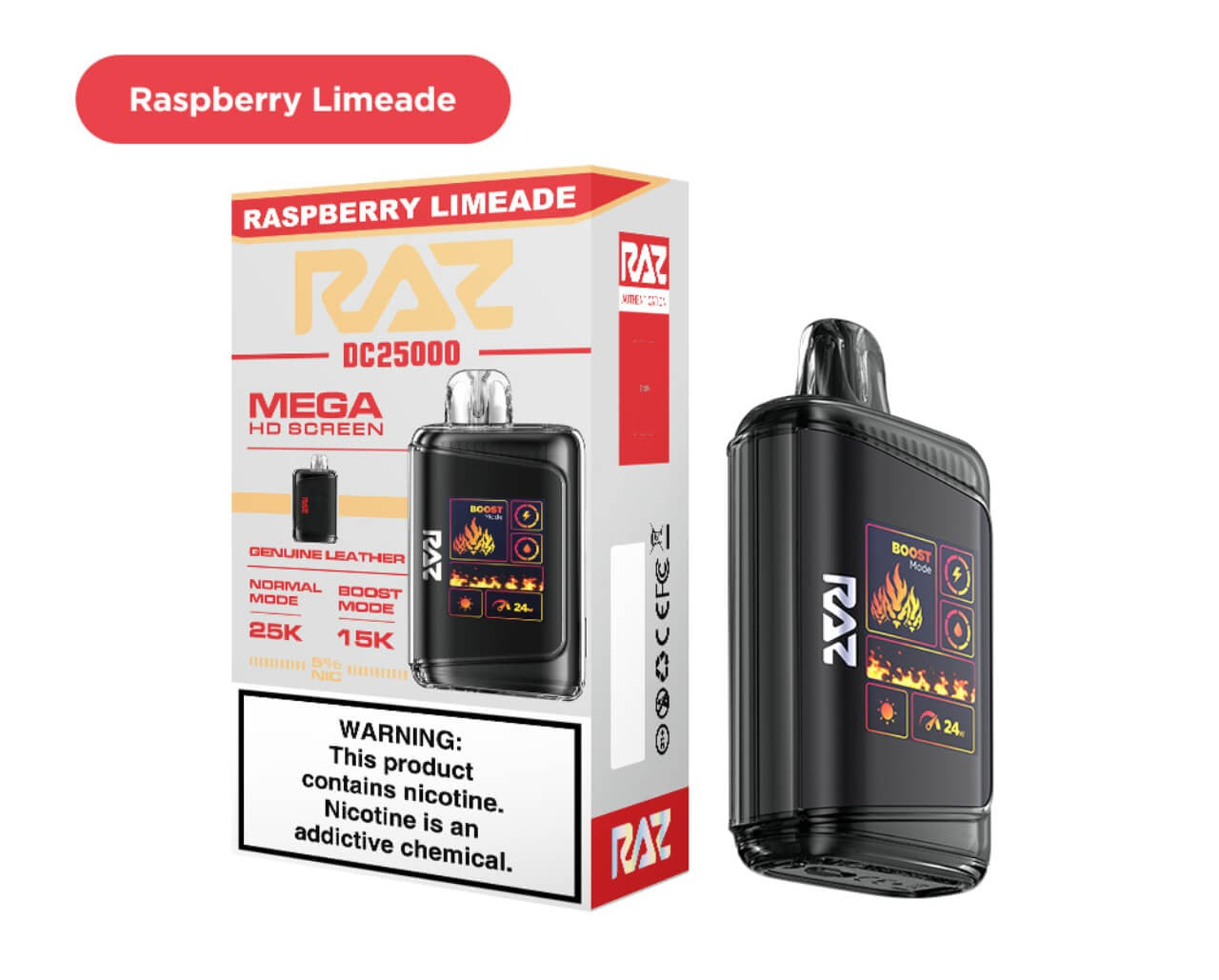 RAZ DC25000 Disposable Vape | 25k Puffs
