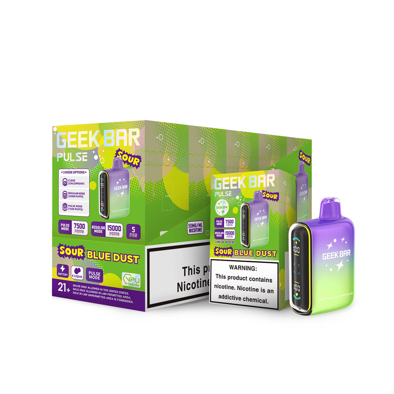 GEEK BAR PULSE 15000 PUFFS DISPOSABLE VAPE
