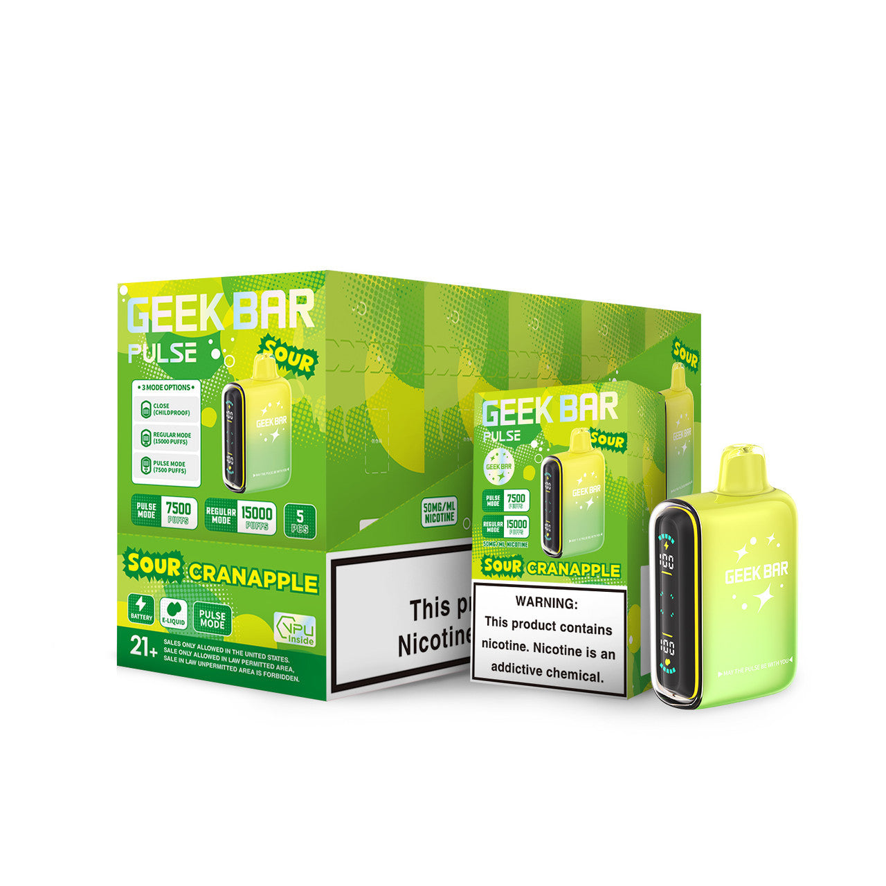 GEEK BAR PULSE 15000 PUFFS DISPOSABLE VAPE