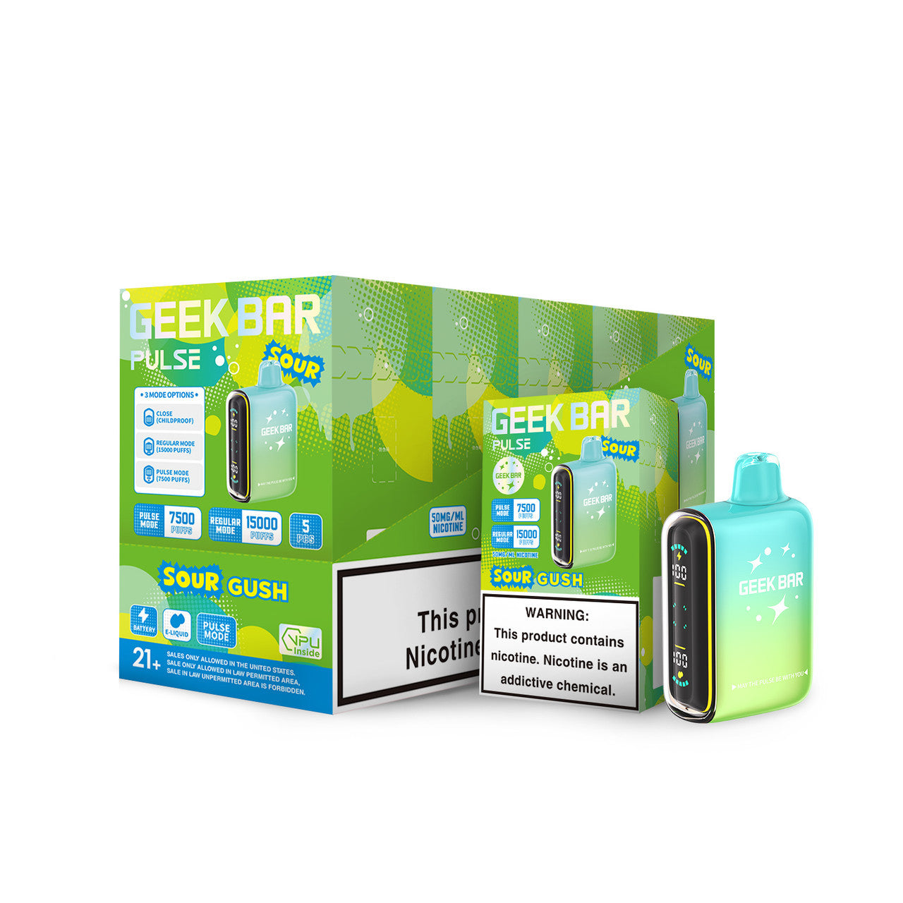 GEEK BAR PULSE 15000 PUFFS DISPOSABLE VAPE