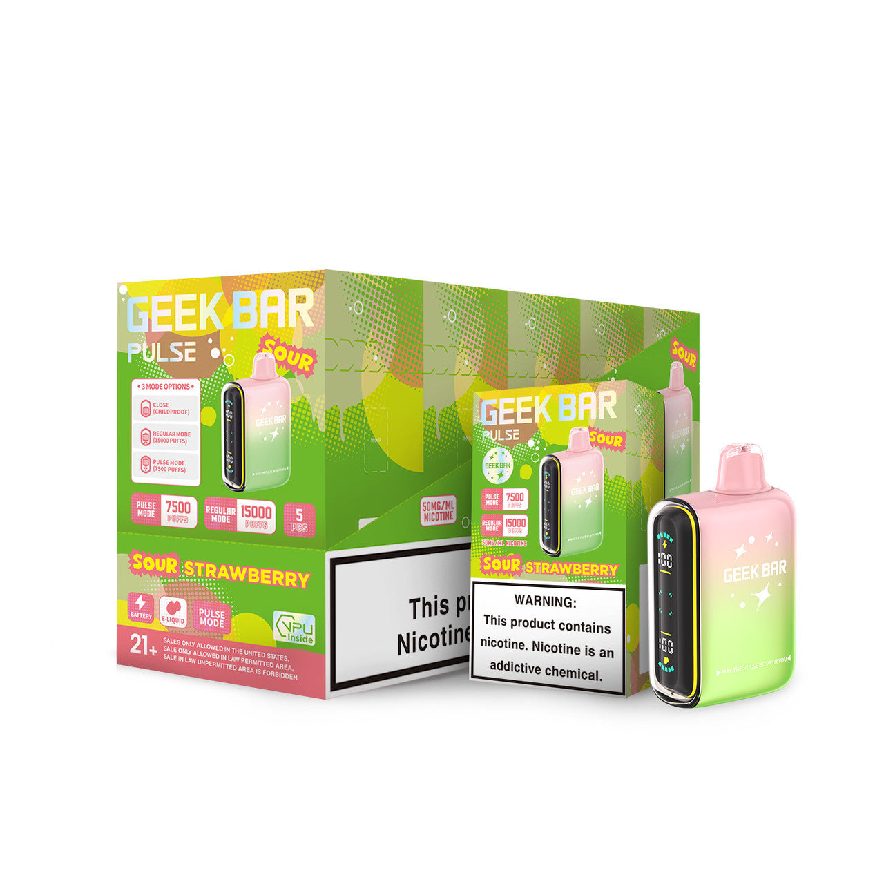 GEEK BAR PULSE 15000 PUFFS DISPOSABLE VAPE