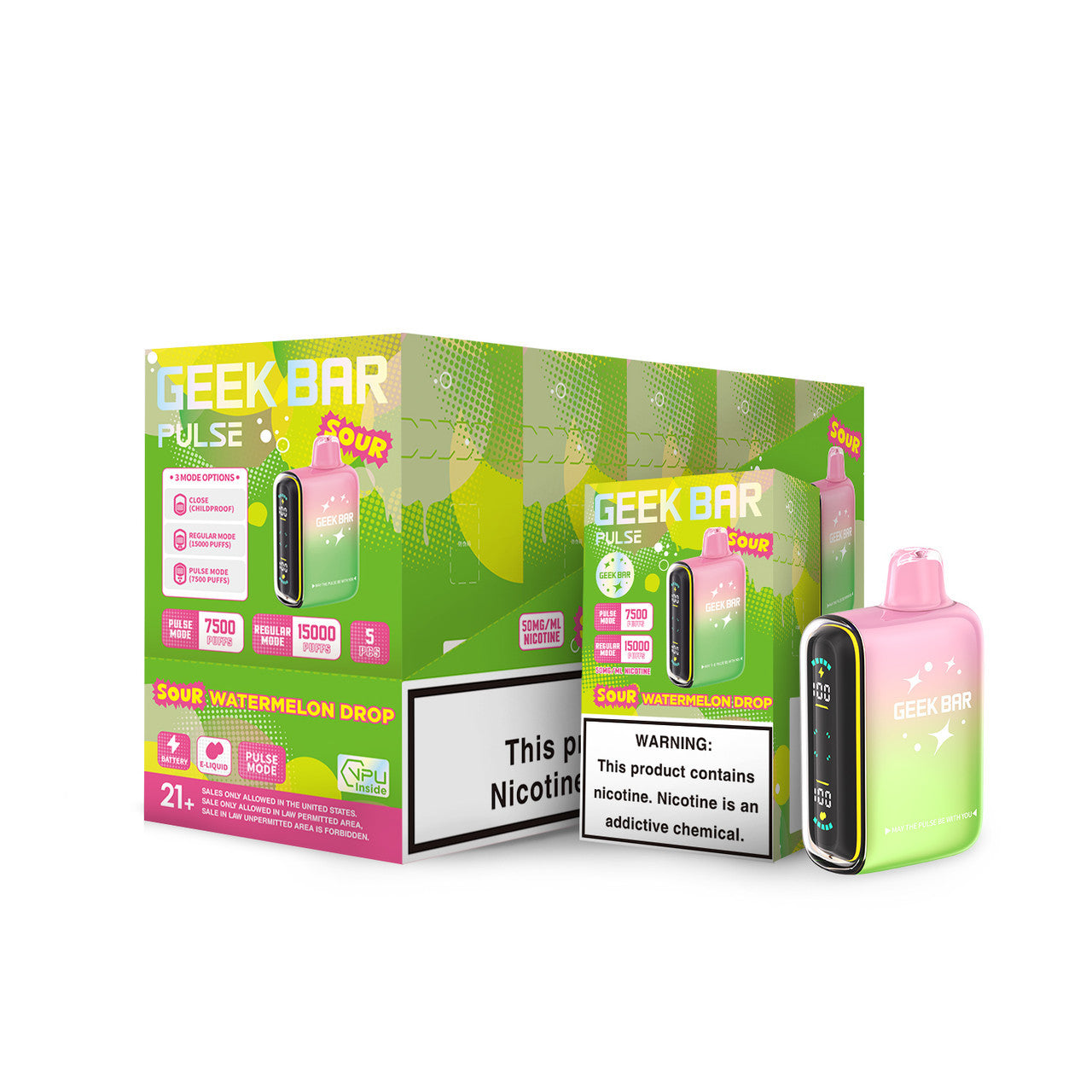 GEEK BAR PULSE 15000 PUFFS DISPOSABLE VAPE