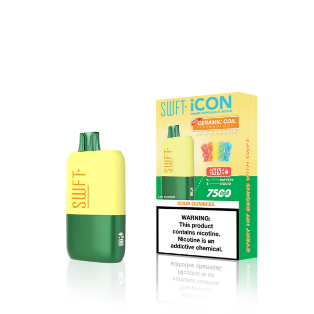 SWFT ICON 7500 PUFFS DISPOSABLE VAPE