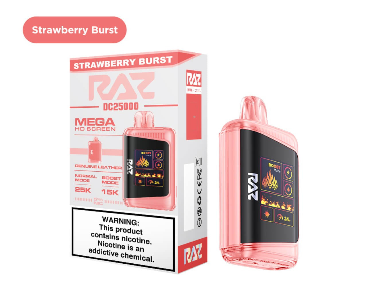 RAZ DC25000 Disposable Vape | 25k Puffs