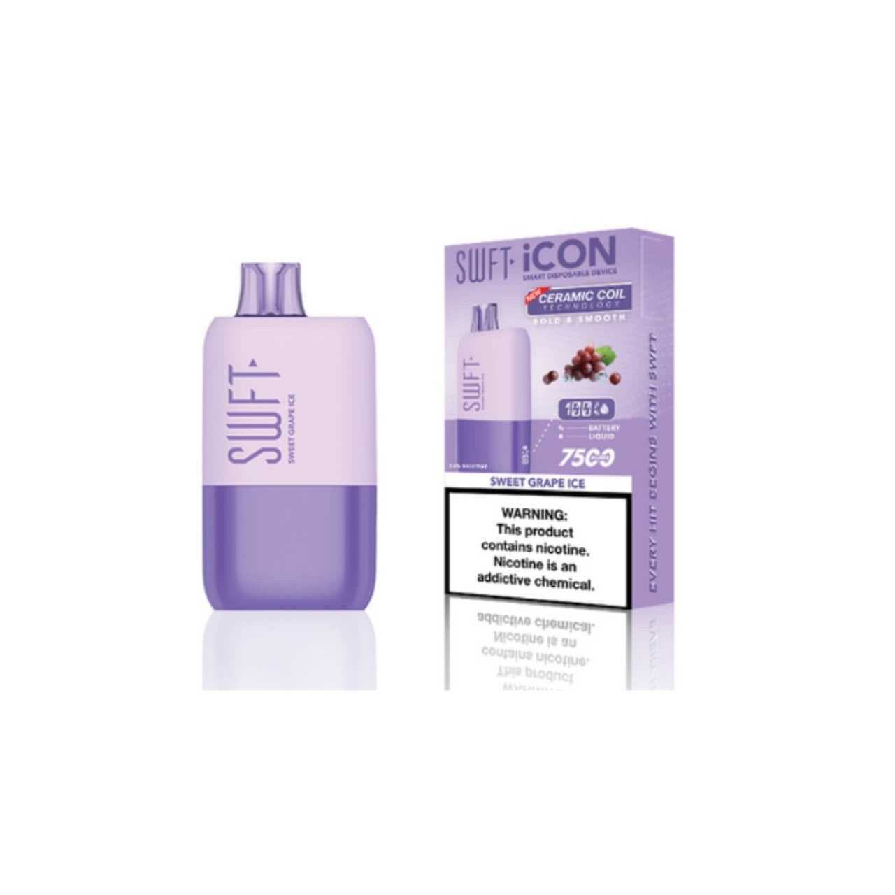 SWFT ICON 7500 PUFFS DISPOSABLE VAPE