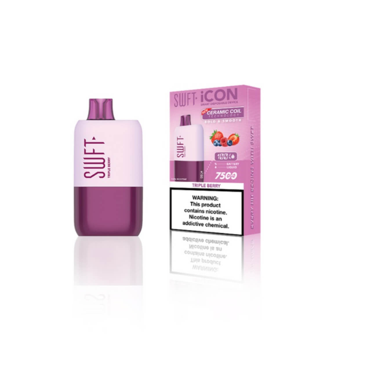 SWFT ICON 7500 PUFFS DISPOSABLE VAPE