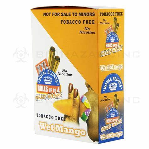 ROYAL BLUNTS - UP TO 4 HEMP WRAPS