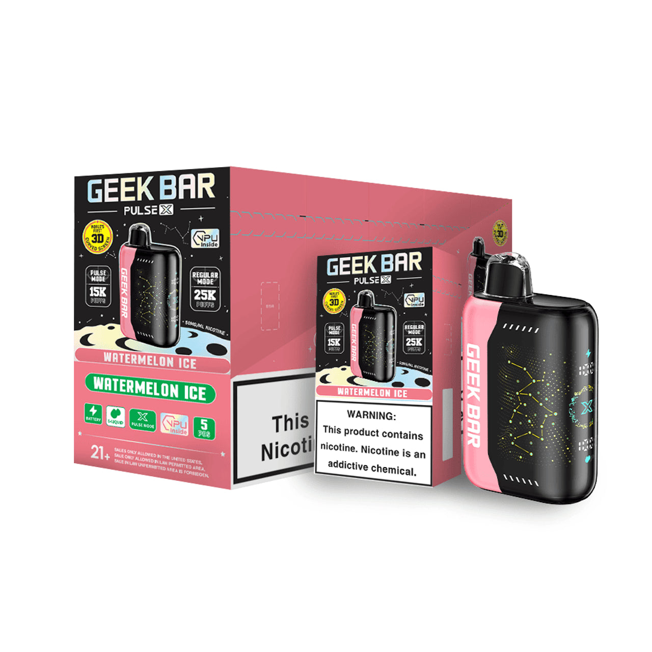GEEK BAR PULSE X 25,000 PUFFS DISPOSABLE VAPE
