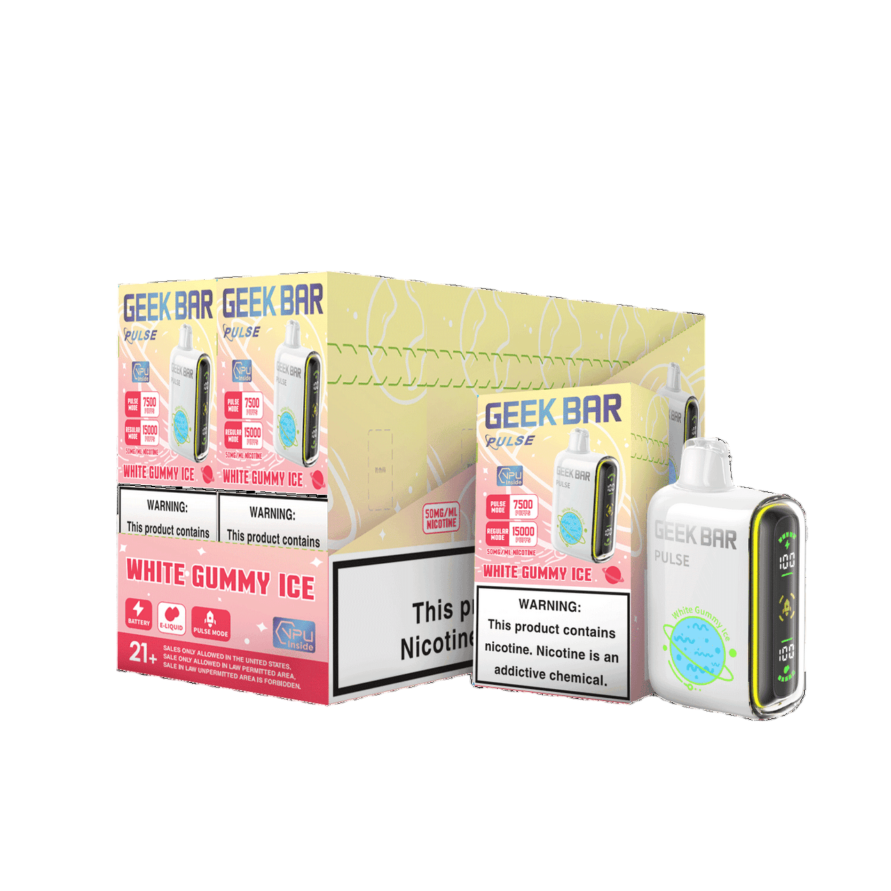 GEEK BAR PULSE 15000 PUFFS DISPOSABLE VAPE