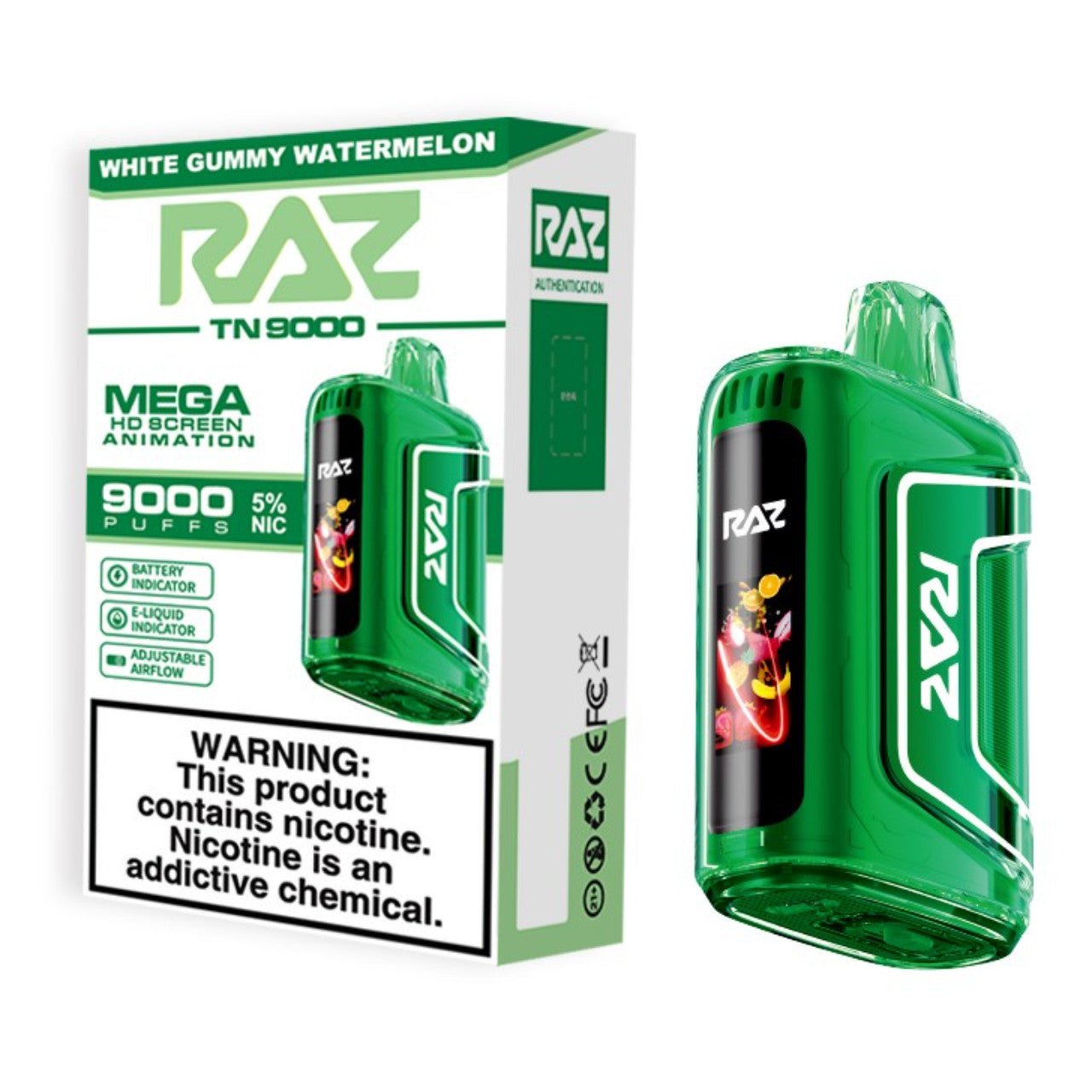 RAZ TN9000 9000 Puffs Disposable Vape