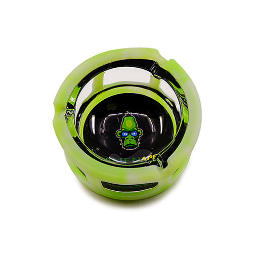 Space King Glass Ashtray w/ Silicone Sleeve (Box of 6)