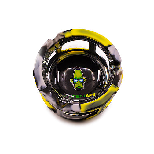 Space King Glass Ashtray w/ Silicone Sleeve (Box of 6)
