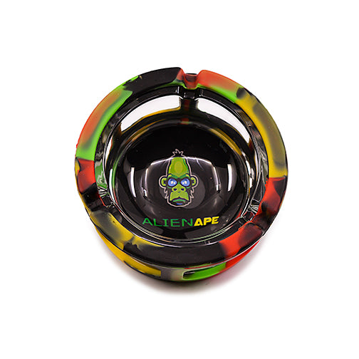 Space King Glass Ashtray w/ Silicone Sleeve (Box of 6)
