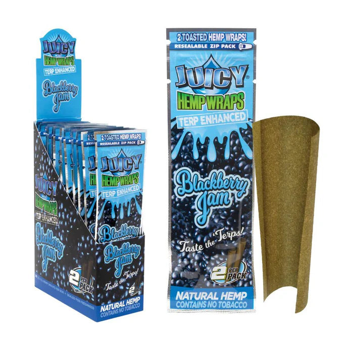 Juicy Hemp Wraps - Terp Enhanced
