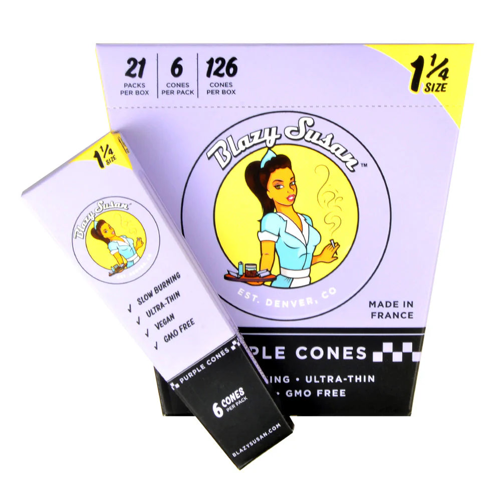 Blazy Susan- 1 1/4 Size Cones 6 per pack