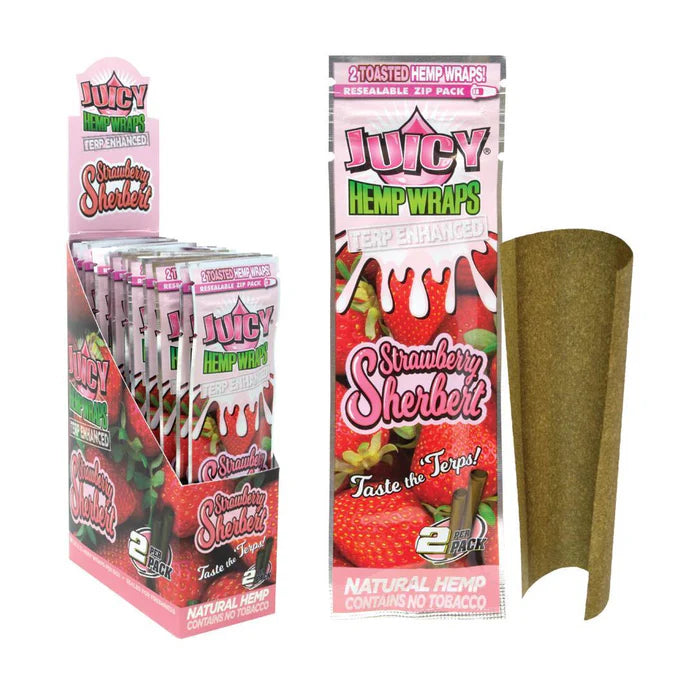 Juicy Hemp Wraps - Terp Enhanced