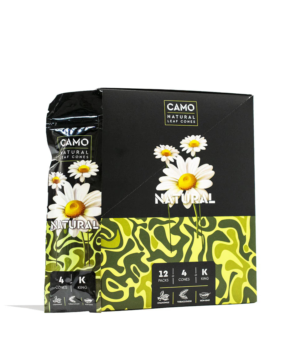 CAMO NATURAL LEAF CONES - KING SIZE